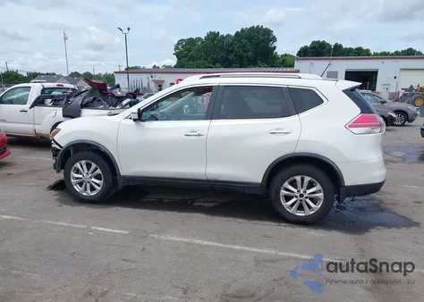 2016 Nissan Rogue Sv из США, поврежденный, VIN KNMAT2MV2GP722536